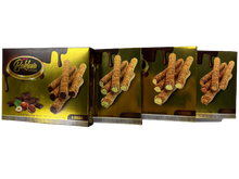 Load image into Gallery viewer, 20 Sticks 4 flavors 5 hazelnut chocolate 5 pistachio 5 peanut butter 5 vanilla
